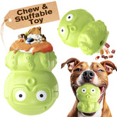 KADTC Dog Chew Octopus Toy - Puppy Stuffable Freezable Toy - Filling Capabilities for Extended Play Time& Treat Food Dispensing Ball - Erichment Toys - Durable & Indestructible